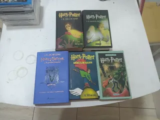5libro tapa dura Harry Potter editorial salamandra