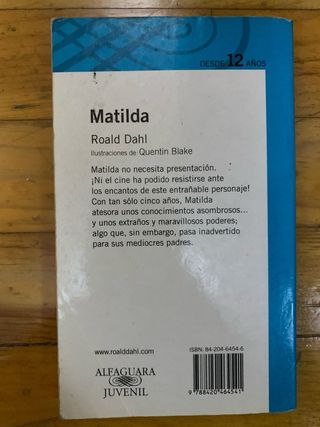 MATILDA (Spanish Edition)