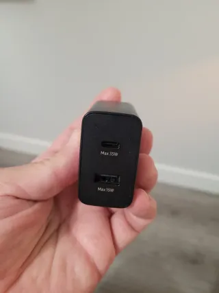 Cargador Samsung rápido doble