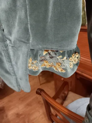 Corpiño Fallera Manga Larga Bordado