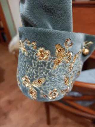 Corpiño Fallera Manga Larga Bordado