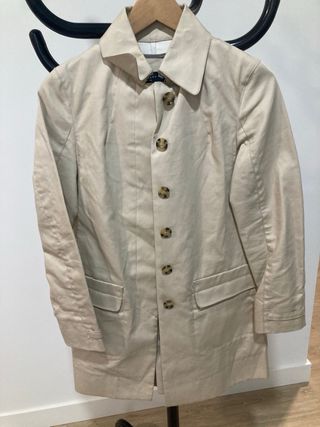 Gabardina Zara Beige Talla S