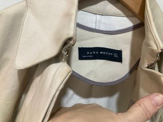 Gabardina Zara Beige Talla S