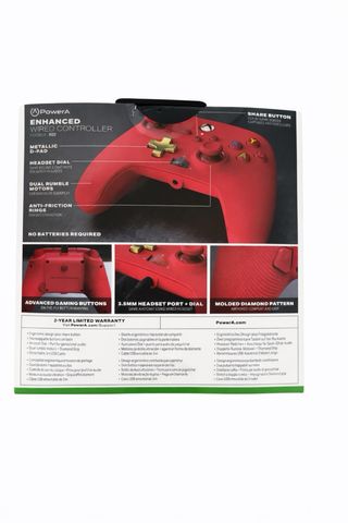 Controller PowerA Enhanced Xbox Rosso