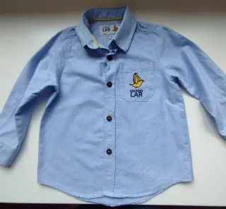 Camisa uniforme Colegio Lar Talla 2 años