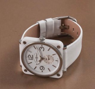 Reloj Bell & Ross BR S Blanco Diamantes