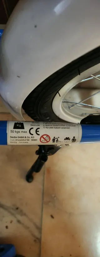 Bicicleta de equilibrio RACELINE azul