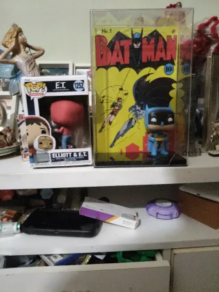 Funko Pop Batman y E.T. Negociable