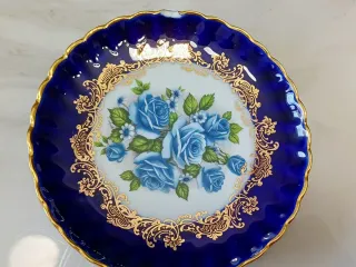 Set 6 piattini Limoges blu.