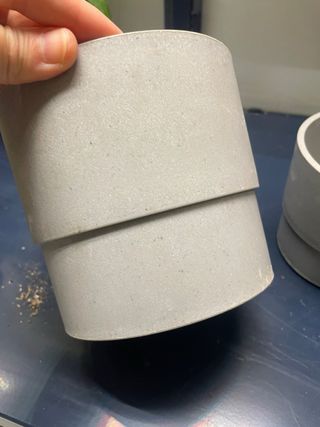 2 Vasi Ikea Grigio Pietra