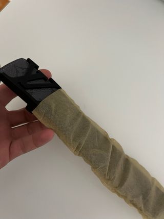 Cinturón Louis Vuitton Monogram Gris