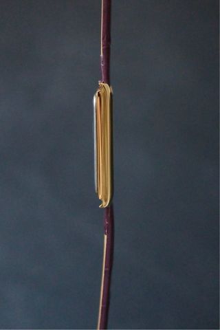 Reloj Seiko Dorado Rectangular Correa Burdeos