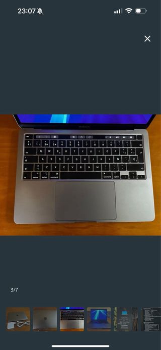 MacBook Pro 2020 Plata/Gris Espacial