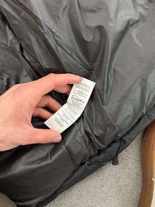 Casaco Puffer Ralph Lauren Preto Tamanho S