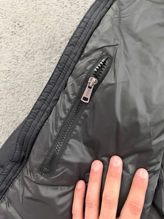 Casaco Puffer Ralph Lauren Preto Tamanho S