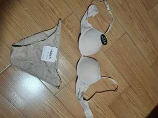 Conjunto sujetador y braguita HANA Talla S/M