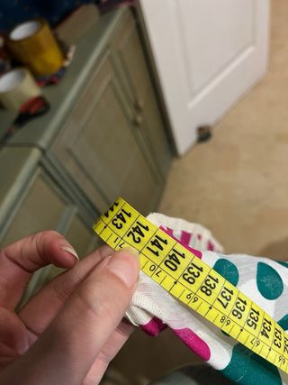 Traje Flamenca Blanco, Fuscia y Verde