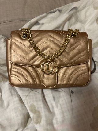 Bolso Gucci Mujer Dorado