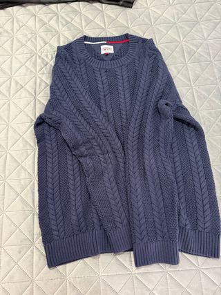 Jersey Tommy Hilfiger Azul Cable Knit