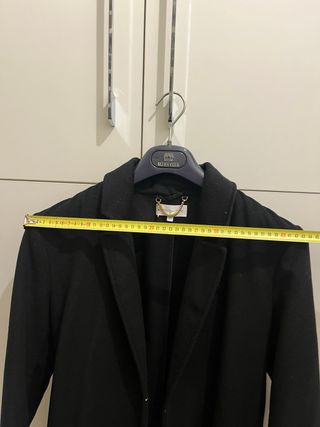 Cappotto Patrizia Pepe Nero con Cintura - Taglia 4