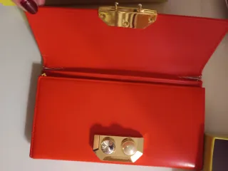 Cartera Ted Baker Roja y Beige