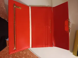 Cartera Ted Baker Roja y Beige