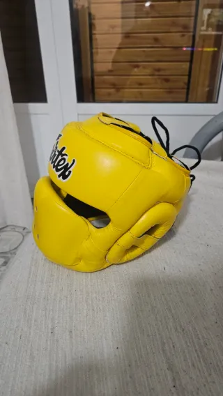 Casco Fairtex HG14 Amarillo