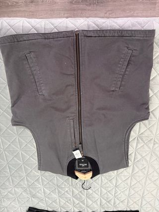 Chaleco Hollister Gris Nuevo con etiquetas