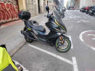 Kymco Xciting 400S TCS Negra/Gris,