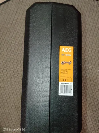 Maleta para Radial AEG BEWS18-125BLLI-502C.