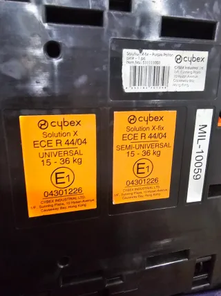 Silla de coche Cybex púrpura