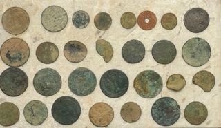 Lotto monete antiche da scavo