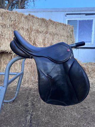 Silla de salto Zaldi Olympic negra