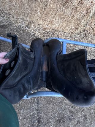 Silla de salto Zaldi Olympic negra