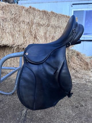 Silla de salto Zaldi Olympic negra