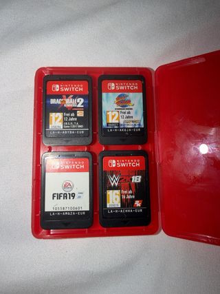 Pack 4 Juegos Nintendo Switch