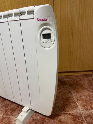 Radiador eléctrico Facula digital