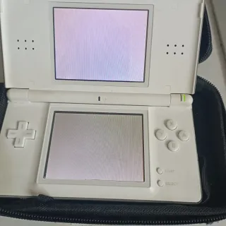 Nintendo DS Lite con custodia e caricabatterie