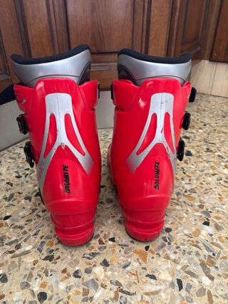 Botas de esquí rojas Dolomite