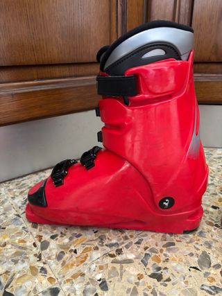 Botas de esquí rojas Dolomite
