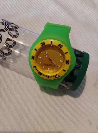 Reloj Helio Ferretti Verde y Amarillo