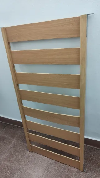 CUNA CREMA DE MADERA + COLCHÓN