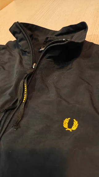 Chaqueta Fred Perry Negra - Talla S