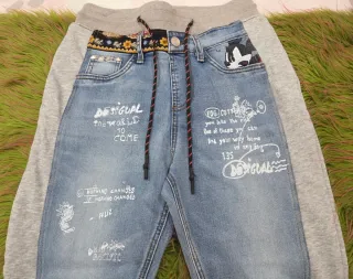 Pantalón Desigual Mickey Mouse Talla XS
