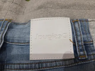 Pantalón Desigual Mickey Mouse Talla XS