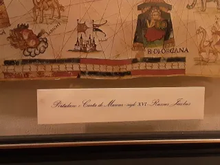 MAPA PORTULANO S.XVI CARTA D MAREAR Russus Jacobus