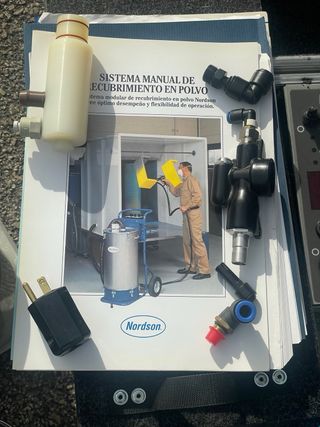 EQUIPO DE PINTURA PORTATIL  NORDSON (en polvo)