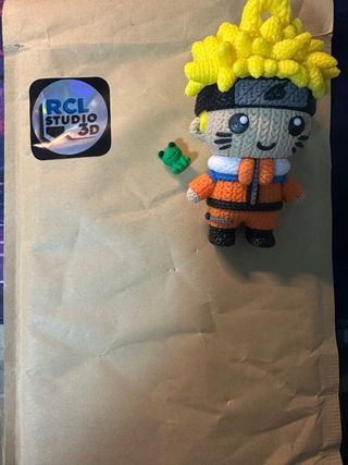 Figura Naruto estilo crochet