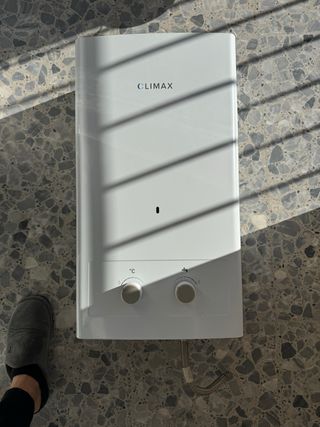 Calentador Termo butano CLIMAX