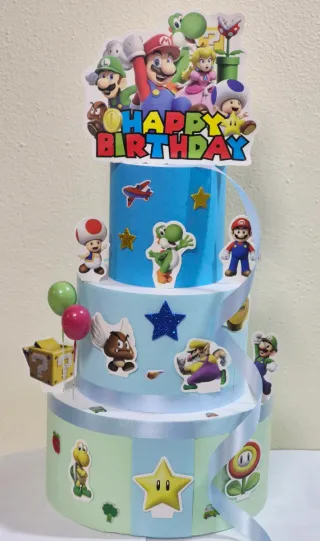Torta decorativa Super Mario